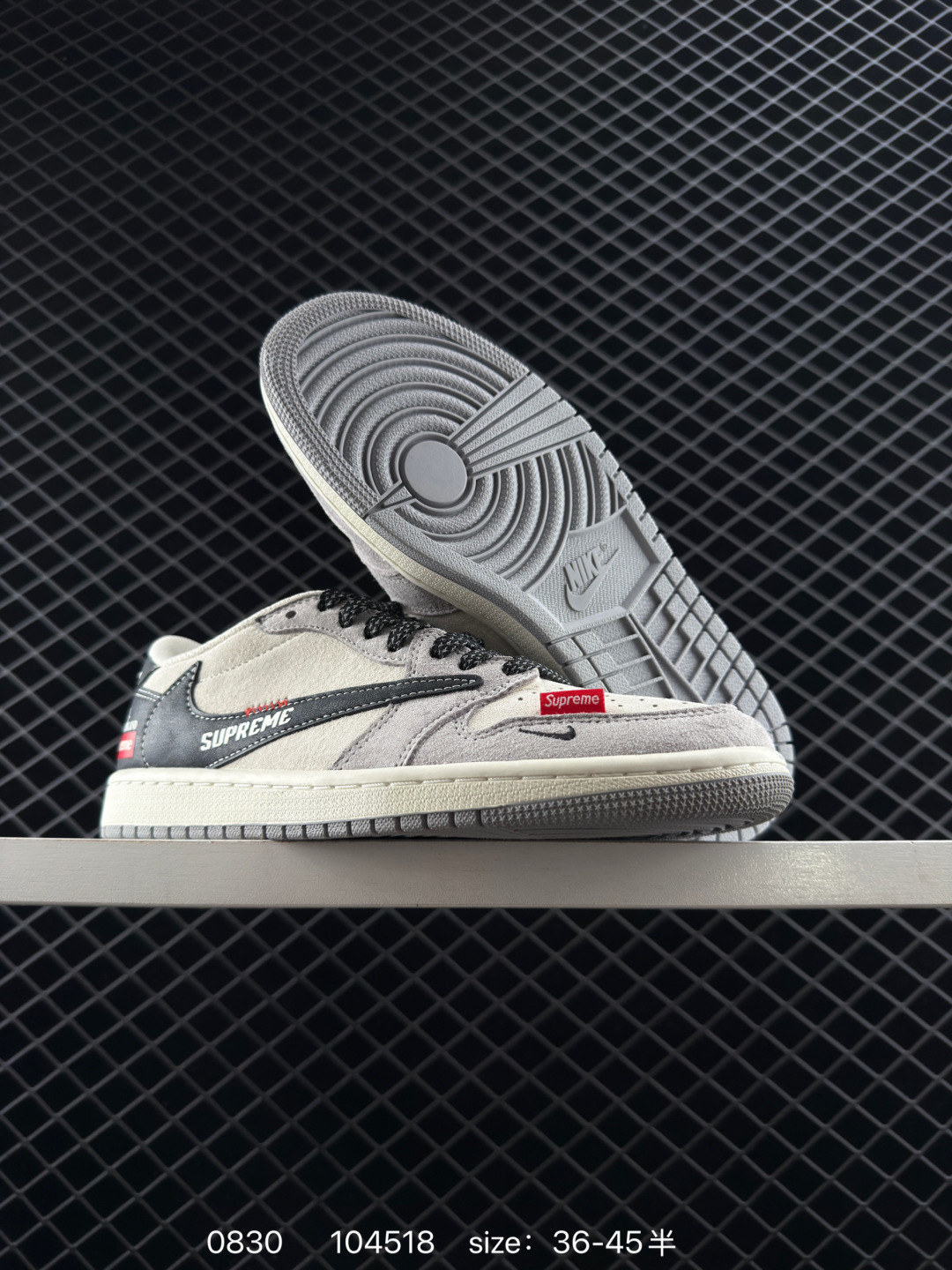 Travis Scott x Air Jordan 1 ” Reverse Mocha “